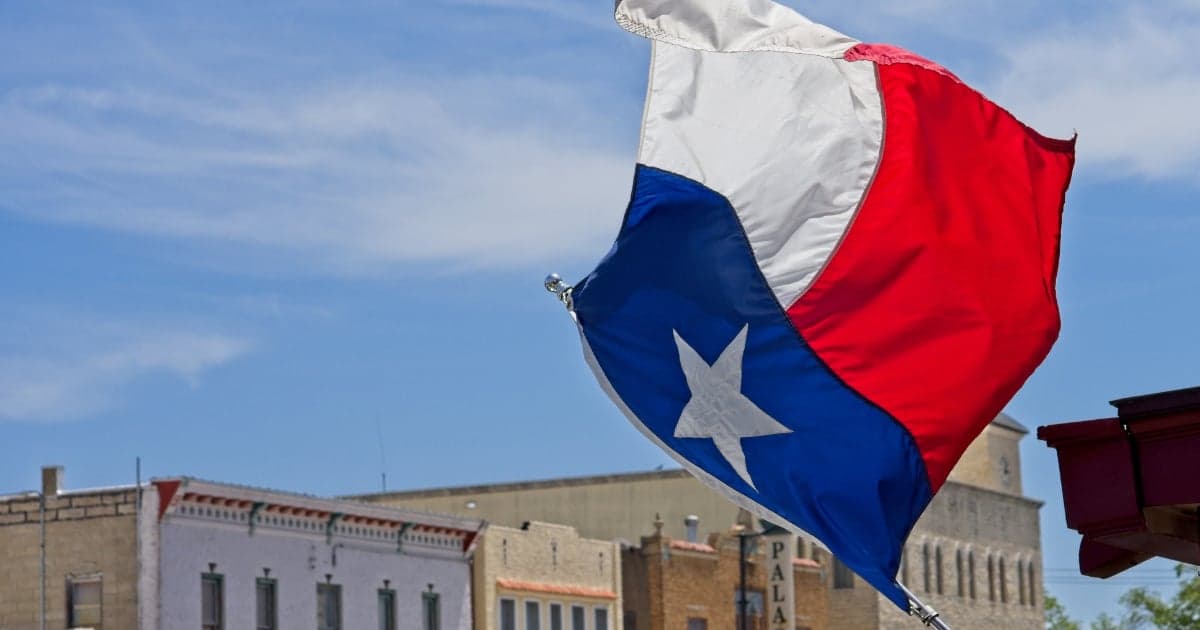 Fredericksburg Main Street and Texas Hill Country wine country