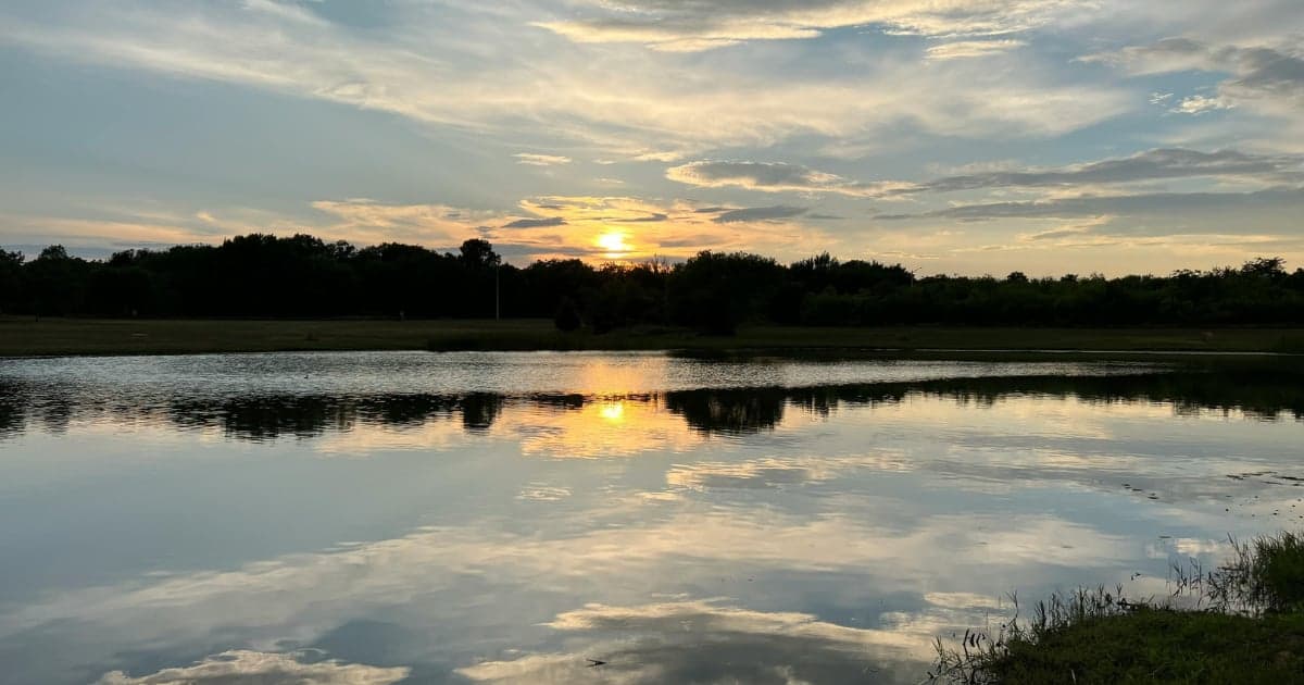 Hell's Gate cliffs and blue water at Possum Kingdom Lake