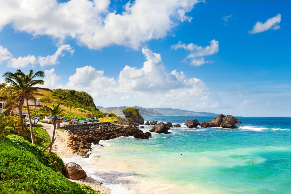 Flight to Barbados