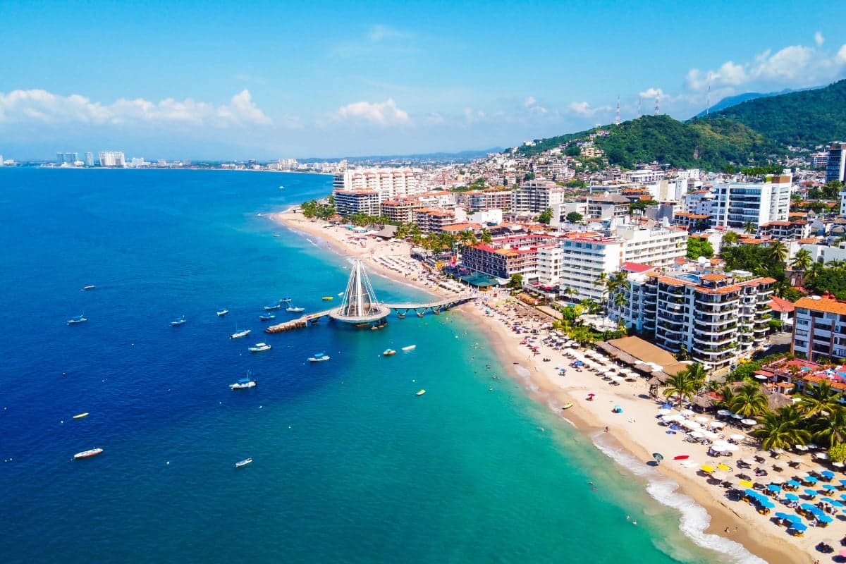Flight to Puerto Vallarta