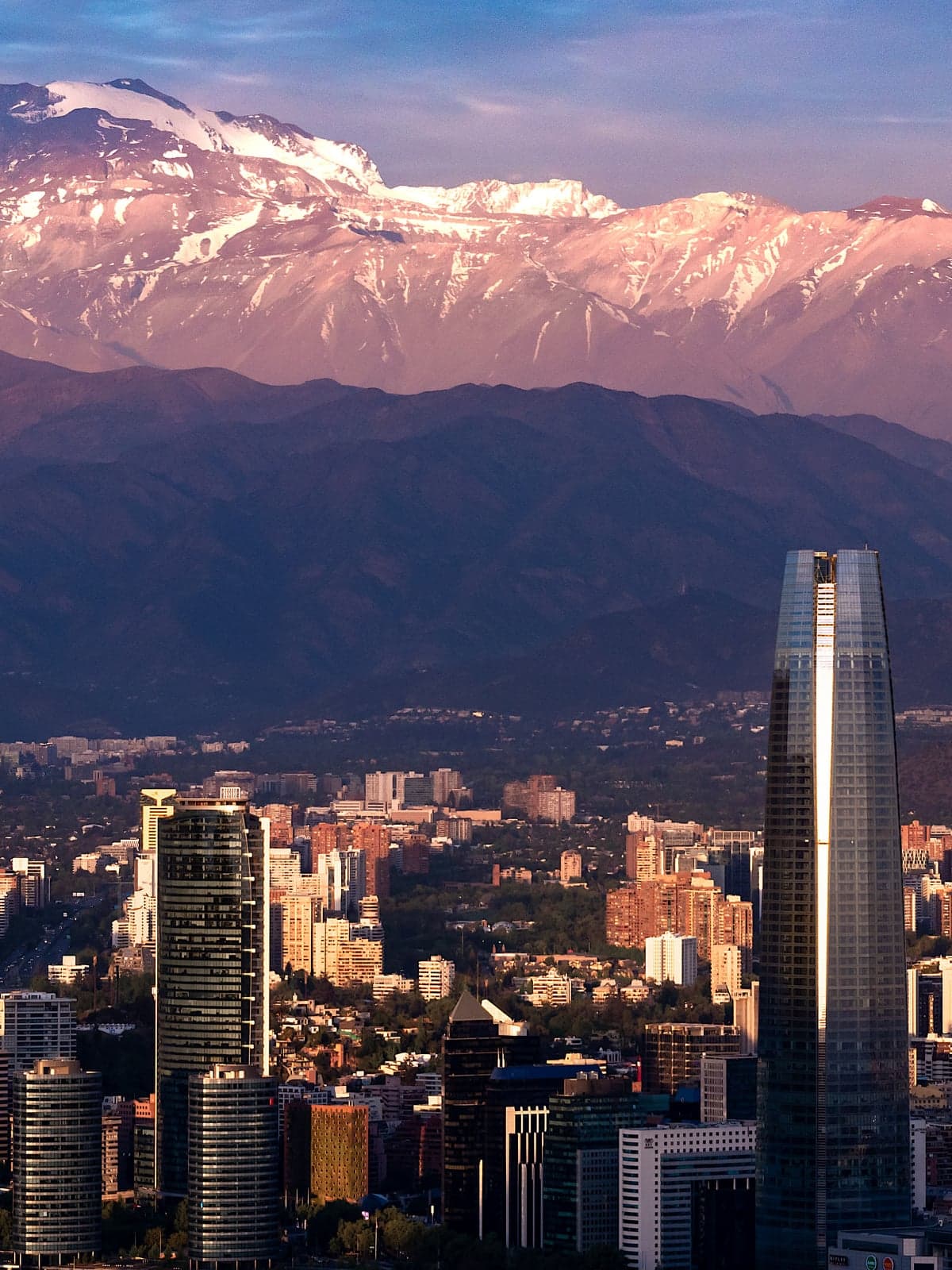 Flight to Santiago