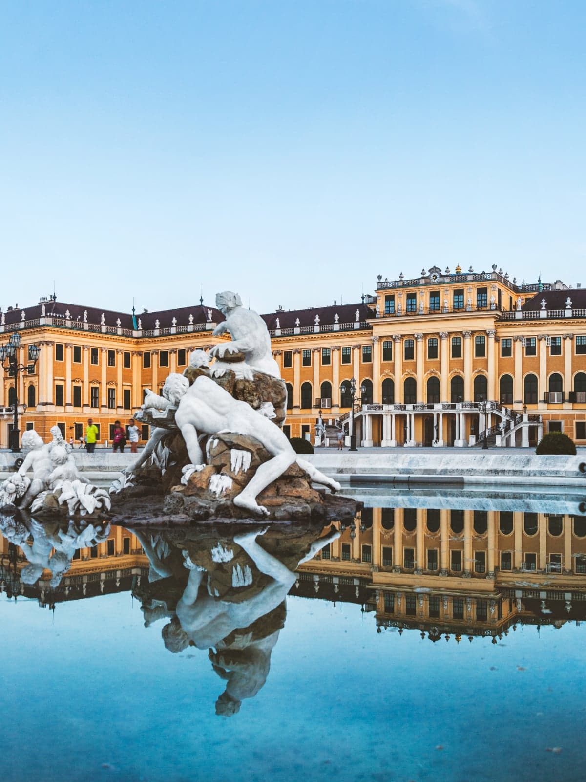 Vienna Austria Schonbrunn Palace and classical architecture